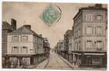 Carte Postale Ancienne Livarot - La Rue De Lisieux - Livarot