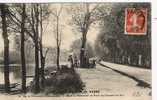 Quai De Bonneuil Au Pont Du Chemin De Fer Animée 1913 - Bonneuil Sur Marne