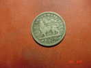 832 ETHIOPIA ETIOPIA  SILVER COIN PLATA    GERSH  YEAR 1897 FINE    OTHERS IN MY STORE - Ethiopia