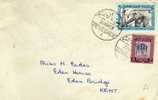 1764. Carta BETHLEHEM  (Jordania) 1963 A Kent (Inglaterra) - Jordanie
