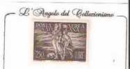 31479)250£ Vaticane Aerea - Arcangelo -  Linguellati - Varietà E Curiosità