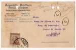 NAPOLI  01.08.1925 - Card Cartolina " Ditta Angiolillo Brothers "  FIRMA - Reklame