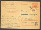 Germany Berlin Postal Stationery Ganzsache Entier Locally Sent 1956 - Otros & Sin Clasificación