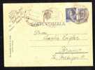 ROMANIA  30 JUN 1946  POSTCARD,stationery, INFLATION STAMP 20 Lei King Mihai On PC. - Cartas & Documentos