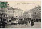 EPINAL .Place Des Vosges.. Les Tramways - Epinal