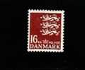 DENMARK/DANMARK - 1983  DEFINITIVE  16 Kr.  CARMINE  MINT NH - Ungebraucht