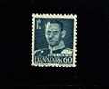 DENMARK/DANMARK - 1948-53  DEFINITIVE  60 ö   GREENISH  BLUE  MINT NH - Unused Stamps