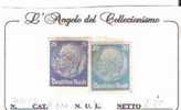 31535)20d+25d - Tedeschi - Linguellati - N°452-453 - Abarten Und Kuriositäten