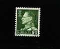 DENMARK/DANMARK - 1967  DEFINITIVE  80 ö  GREEN  MINT NH - Unused Stamps