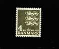 DENMARK/DANMARK - 1969  DEFINITIVE  4 Kr.  GREY  MINT NH - Unused Stamps