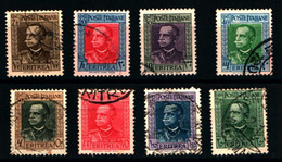 31550) ERITREA-Tipo Parmeggiani - 1931 - SERIE COMPLETA USATA - N°195-202 - Eritrée