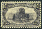US #290 Mint Hinged 10c Trans-Mississippi From 1898 - Ongebruikt