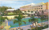 NASSAU BAHAMAS Emerald Beach Hotel & LARGE SWIMMING POOL Circa 1960´ - Bahama's