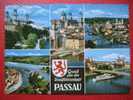 Passau - Mehrbildkarte "Drei Flüsse Stadt" - Passau
