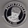 Trés Belle Médaille (40mm) (30grs) Elvis-plesley  Plaqué Argent.999 - Varia