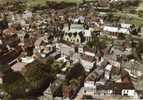 CPSM LESSINES (Belgique-Hainaut) - Vue Aérienne, église St Pierre Monastère Et Grande Rue - Lessen