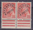 VARIETE  TYPE MERCURE  NEUFS LUXES  VOIR DESCRIPTIF - Unused Stamps