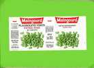 Etiquettes : FLAGEOLETS Verts Extra Fins  MAINGOURD 425G - Obst Und Gemüse