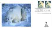 Polar Bear First Day Cover, #1 Of 4, From Toad Hall Covers - 2001-2010