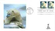 Polar Bear First Day Cover, #2 Of 4, From Toad Hall Covers - 2001-2010