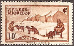 SAINT-PIERRE & MIQUELON..1938..Michel # 174...MH. - Unused Stamps