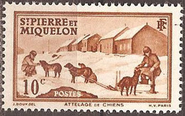SAINT-PIERRE & MIQUELON..1938..Michel # 174...MH. - Unused Stamps