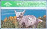 # UK_BT BTC136 Spring In The Air - Flowers & Lamb No4 50 Landis&gyr -animal-  Tres Bon Etat - BT Herdenkingsuitgaven