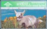 # UK_BT BTC140 Spring In The Air - Flowers  & Lamb No4 100 Landis&gyr  -animal- Tres Bon Etat - BT Herdenkingsuitgaven