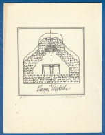 Ex-libris, Signiert Kasper Teutsch; 1978; Bild1 - Exlibris