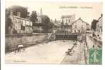 49 -  DOUE-la-FONTAINE  -  Les Fontaines  -  Animée : Laveuses - Enfants - Doue La Fontaine