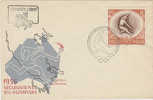 Poland-1956 Melbourne Olympic Games 1.55Zt Souvenir Cover - Estate 1956: Melbourne