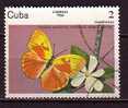 G0677 - CUBA Yv N°2516 PAPILLONS - Oblitérés