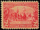 US #329 Mint Never Hinged 2c Jamestown Expo From 1907 - Nuevos