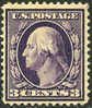 US #333 Mint Hinged 3c Washington From 1908 - Neufs