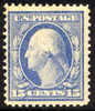 US #340 Mint Hinged 15c Washington From 1908 - Neufs