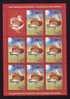 Romania,Protected Fauna 2009 Great Bustard  M/s MNH + Labels. - Pernice, Quaglie