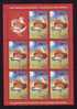 Romania,Protected Fauna 2009 Great Bustard  M/s MNH + Labels. - Perdiz Pardilla & Colín