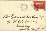 Carta, SPARTANBURG ( Estados Unidos) 1913, Cover,letter - Lettres & Documents