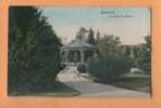 G052 Morges, Le Pavillon De Musique, Enfant Avec Drapeau Suisse. Cachet Militaire Morges 1910 - Morges