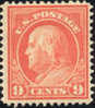 US #415 Mint Hinged 9c Franklin From 1914 - Nuevos