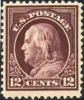 US #417 Mint Hinged 12c Franklin From 1912 - Ungebraucht