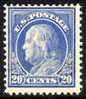 US #419 Mint Hinged 20c Franklin From 1914 - Neufs