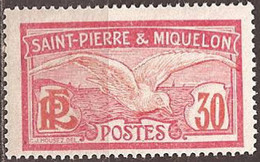 SAINT-PIERRE And MIQUELON..1922/30..Michel # 107...MH. - Ungebraucht