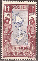 SAINT-PIERRE And MIQUELON..1932/33..Michel # 133...MH. - Nuevos