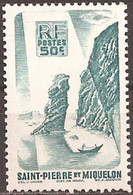 SAINT-PIERRE And MIQUELON..1947..Michel # 350...MH. - Unused Stamps