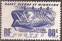SAINT-PIERRE And MIQUELON..1947..Michel # 352...MH. - Unused Stamps