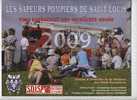 Calendrier Personnalisé Pompier 2009 SDIS Saint-louis - Grossformat : 2001-...