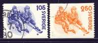 Schweden / Sweden 1979 : Mi.nr 1053-1054 * - Bandy - Usati