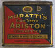 PORTA SIGARETTE PUBBLICITA MURATTI GOLD TIPPED ARISTON CIGARETTES - Empty Tobacco Boxes