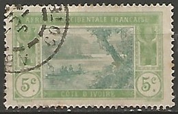 COTE D'IVOIRE N° 44 OBLITERE - Usati